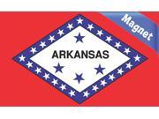 5 x3 Arkansas State Flag Vinyl Bumper magnet Decal magnetic magnets Car Decals