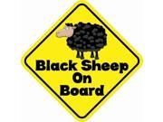 4.5 x4.5 Black Sheep On Board Bumper Sticker Decal Vinyl Window Stickers Decals