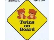 4.5 x4.5 Girl Twins on Board Bumper magnet Car Decal magnetic magnets Decals