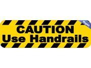 10 x3 Caution Use Handrails Business Signs Decals Sign magnetic magnet Decal