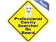 5 x5 Professional Cavity Searcher On Board Vinyl Bumper magnets Decals magnetic magnet Decal