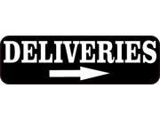 10 x3 Deliveries Right Vinyl Business magnet Store Sign Decals Decal magnets