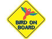 6.75inx6.75in Macaw Bird On Board Magnet Vinyl Caution Sign Animal Magnets 6.75inx6.75in Macaw Bird On Board Magnet Vinyl Caution Sign Animal Magnets