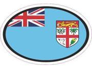 3in x 2in Oval Fiji Flag Sticker Vinyl Vehicle Decal Flags Cup Stickers 3in x 2in Oval Fiji Flag Sticker Vinyl Vehicle Decal Flags Cup Stickers