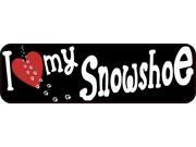 10in x 3in I Love My Snowshoe Cat Bumper Sticker Vinyl Car Window Decal 10in x 3in I Love My Snowshoe Cat Bumper Sticker Vinyl Car Window Decal