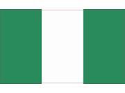 5in x 3in Nigeria Flag Sticker Vinyl Vehicle Bumper Flags Decal Country Stickers 5in x 3in Nigeria Flag Sticker Vinyl Vehicle Bumper Flags Decal Country Stickers