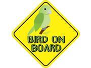 5in x 5in Green Bird On Board Sticker Vinyl Vehicle Window Animal Stickers 5in x 5in Green Bird On Board Sticker Vinyl Vehicle Window Animal Stickers