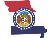 5in x 4.5in Die Cut Missouri Sticker Vinyl State Vehicle Bumper Stickers 5in x 4.5in Die Cut Missouri Sticker Vinyl State Vehicle Bumper Stickers