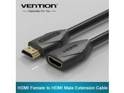 Vention HDMI Extension Cable male to female 4K 3D 1.4V HDMI Extended Cable 5FT Black
