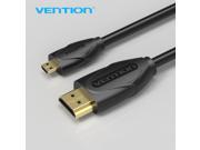 Vention Micro HDMI to HDMI Cable Gold Plated HDMI 1.4V Adapter for Phone Tablet HDTV Camera Projector