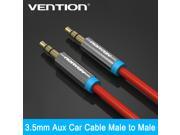 Vention Jack 3.5 Car AUX Cable Male to Male 3.5mm Audio Cable Red