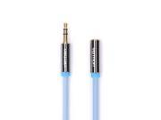 Vention Jack 3.5 mm Male to Female Stereo Aux Cable Extension Cable Ice Blue