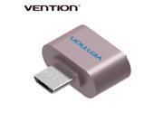 Vention <2 Pack> Micro USB to USB OTG Adapter 2.0 Converter for Tablet PC Mouse Keyboard Rose Gold