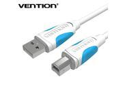 Vention USB 2.0 Type A to B Male to Male Scanner Printer Cable Sync Data Charging Cord Ice Blue