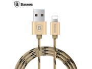 Baseus USB Cable Nylon Braided Fast Data Sync Charging Lightning Cable For iPhone 7 6 6s Plus 5 5s SE iPad iPod