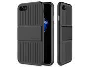 Baseus Suitcase Appearance Design Scratch Resist Double Protection Anti knock Skin Case Cover For iPhone 7 Black