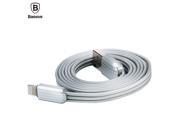 Baseus Travel Storage Cable Fast Charger Adapter Original USB Cable For iPhone 7 Plus 6 6s Plus 5 5s Ipad mini Air Pro IOS 10 Silver