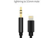 Lightning to 3.5mm Male to Male Aux Stereo Audio Cable Uiiparts Premium Lightning to Aux Cable for iPhone 7 7 plus to Headphone Home Car Stereo Speaker a