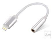 Lightning to 3.5mm Headphone Jack Adapter for iPhone 7 7 Plus Uiiparts iPhone 7 Lightning Port to 3.5mm Female Audio Jack Headphone Cable Adapter Silver