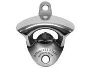 Barware Gear Stainless Steel Wall Mounted Bottle Opener