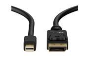 Mini DP to DP Cable Rankie 6FT Gold Plated Mini DisplayPort to DisplayPort Cable 4K Resolution Ready