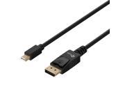 Mini DP to DP Cable Rankie 15FT Gold Plated Mini DisplayPort to DisplayPort Cable 4K Resolution Ready