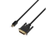 Mini DP to DVI Rankie 6FT Gold Plated Mini DisplayPort Thunderbolt Port Compatible to DVI Cable