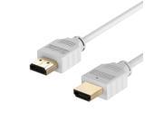 HDMI Cable Rankie 10FT High Speed HDMI HDTV Cable Supports Ethernet 3D 4K and Audio Return White