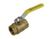 943 206 1 1 2 NPTF Forged Brass Ball Valves Case of 18