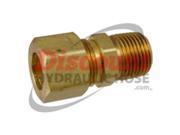 368 04 02 1 4 Brass Compression x 1 8 NPTF Male Set of 20 Fittings