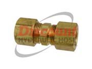 362 04 04 1 4 x 1 4 Brass Compression Tube Union Set of 10 Fittings