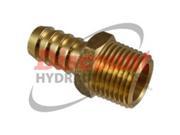 102 0304C 3 16 Hose x 1 4 NPTF Male Pipe Set of 10 Fittings
