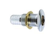 Perko 5 8 Thru Hull Fitting f Hose Chrome Plated Bronze MADE IN THE USA