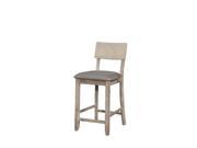 Linon Jordan Gray Wash Counter Stool