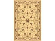 Rugs America New Vision Souvanerie Cream 207 CRM Rug 3 Foot 11 Inch x 5 Foot 3