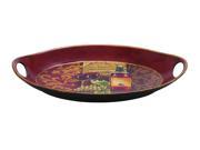 Ceramic Tray 18 Inches Width 3 Inches Height