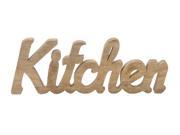 Wd Kitchen Tbl Sign 26 Inches Width 10 H