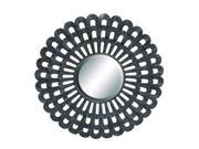 Metal Wall Mirror 35 Inches Diameter