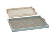 Wd Fabric Tray Set Of 2 24 Inches 22 Inches Width