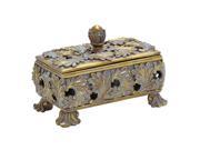 Polystone Decorative Box 10 Inches Width 7 Inches Height