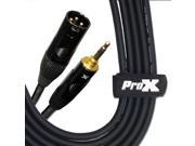 Prox 3.5Mm Trs To Xlr M Balanced High Performance Audio Cable 25Ft