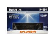 Sylvania H4666 Silverstar High Performance Halogen Headlight 100 X 165 Pack Of 1 H4666ST.BX