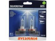 Sylvania H11 Silverstar High Performance Halogen Headlight Bulb Pack Of 2 H11ST.BP2