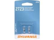Sylvania 2723 Basic Miniature Bulb Pack Of 2 2723.BP2