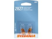 Sylvania 2827 Basic Miniature Bulb Pack Of 2 2827.BP2