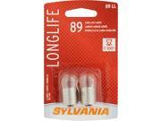 Sylvania 89 Long Life Miniature Bulb Pack Of 2 89LL.BP2