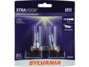 Sylvania H11 Xtravision Halogen Headlight Bulb Pack Of 2 H11XV.BP2