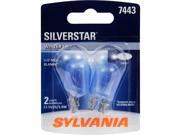 Sylvania 7443 Silverstar High Performance Miniature Bulb Pack Of 2 7443ST.BP2
