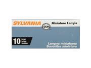 Sylvania 3156 Basic Miniature Bulb Pack Of 10 3156.TP