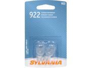 Sylvania 922 Basic Miniature Bulb Pack Of 2 922.BP2
